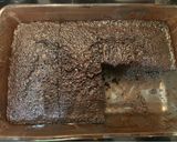 A picture of step 6 of Chocolate cake with syrup (aka Sokolatopita in greek).
