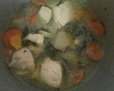 Foto del paso 4 de la receta: Sopa cremosa de verduras y pollo