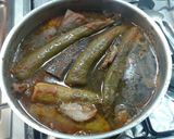 صورة لخطوة 7 من وصفة محاشي كوسا وباذنجان وفليفلة مع لحم الخاروف بعضمو 🍆🍅🍖🌶🌶🌶