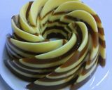 Hình bước làm 6 của món Rau câu flan cheese