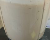 A picture of step 6 of Sattu Banana Drink.