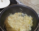 Barnasörös hagymakrémleves recept fázis 1 fotója