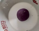 Foto langkah ke 4 dari resep Jemblem Ubi ungu isi coklat.