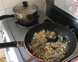 Hình bước làm 2 của món Spaghetti thịt bằm