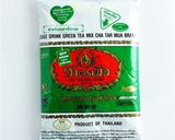 Hình bước làm 1 của món Mát lạnh trà sữa Thái xanh ~.~