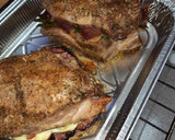 Foto del paso 10 de la receta: Magro cerdo jamón y espárragos y bacon, setas y queso
