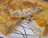 Foto del paso 11 de la receta: Quiche de Champiñones, cebolla de verdeo, panceta y jamón
