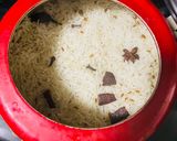 तिरंगा राइस (Tiranga Rice recipe in Hindi) रेसिपी चरण 1 फोटो