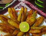 स्पाइसी मसाला भरवा आलू परवल (Spicy masala bharwan aloo parwal recipe in hindi) रेसिपी चरण 6 फोटो