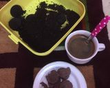 Foto langkah ke 1 dari resep Oreo coffee cake cuma 2 bahan.
