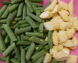 Foto langkah ke 1 dari resep Tumis Buncis Putren.