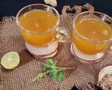 A picture of step 4 of Ginger Kashayam for cough and cold.