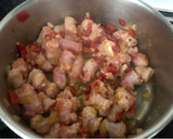 Foto del paso 2 de la receta: Garbanzos con longanizas de pollo y setas