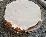 Foto del paso 26 de la receta Tarta de nata y mermelada de arándanos con conos de hojaldre