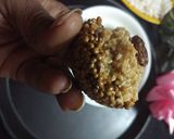 A picture of step 8 of Sesame Halwa in Bajra Tart.
