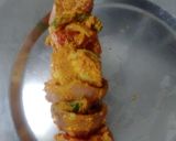 A picture of step 4 of Paneer Tikka.