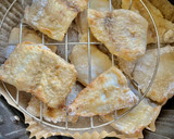Foto del paso 1 de la receta: Supremas de merluza con noodles de batata morada y bonito (en airfryer)