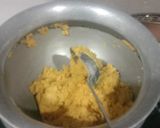 A picture of step 1 of Besan mithai.