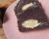 Foto langkah ke 8 dari resep Bolu Ketan Hitam Keju Lumer.