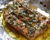 Foto langkah ke 5 dari resep Salmon saus madu.