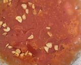 A picture of step 2 of Sev tomatoes sabji.