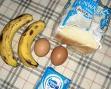 Foto langkah ke 1 dari resep Puding roti pisang.