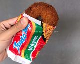 Foto langkah ke 3 dari resep Donat Indomie (tanpa kukus).