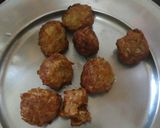 A picture of step 2 of Lauki ke kofte.