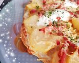 Une image de l'étape 5 de Pizza 🍕 wrap savoyarde au munster #août ou raclette.