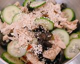 A picture of step 10 of Wood Ear Mushrooms and Chicken Salad.