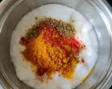 A picture of step 1 of Paneer tikka masala.