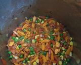 A picture of step 3 of Sorghum Khichidi.