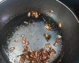 A picture of step 2 of Zeera baghar rice.