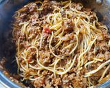 A picture of step 4 of Melt in your mouth Spaghetti.