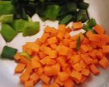 A picture of step 5 of Chicken tikka speghti pasta.