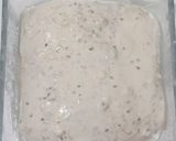 Foto langkah ke 10 dari resep Jinten Hitam Italian Herbs Cheese Ciabatta Sourdough (Hime Fusion).