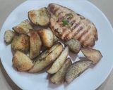 Foto del paso 7 de la receta: Pechuga con papas rústica