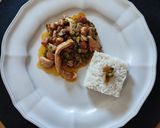 Pulykamell tokány gluténmentesen recept fázis 8 fotója