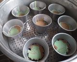 Foto langkah ke 3 dari resep Bolu Kukus Mekar (metode all in one).