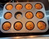 Φωτογραφία βήματος 10 της συνταγής Muffins με μπανάνα και σοκολάτα Αντώνης