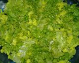 Foto del paso 2 de la receta: Ensalada lechuga Crespa😍 y arroz amarillo...😉