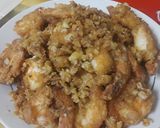 Hình bước làm 7 của món Tôm chiên trứng muối