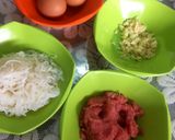 Foto langkah ke 1 dari resep Risoles ragout shirataki#ketopad_cp_savorysnack.