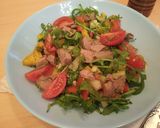 Фото кроку 3 до Овощной салат с куриной печенью.