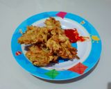 Foto langkah ke 5 dari resep Bakwan isi Labu Siam & Wortel.