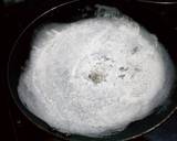 7 spoon unique cake in fry pan, Eggless cake recipe step 7 photo