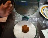 A picture of step 2 of Shahi Seekh.