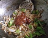 A picture of step 7 of Roti Manchurian.