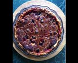 Une image de l'étape 3 de Tarte cerises clémentines et noix de coco.