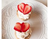 Foto del paso 5 de la receta: Mini tortitas de canela y frutilla